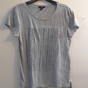 Women's GAP Gray Shirt Size Small